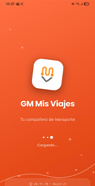 App móvil GM Transport